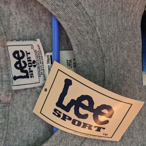 Seattle Seahawks VTG 90s Mens L NWT t-shirt Gray Football Team short sleeve - Picture 4 of 4